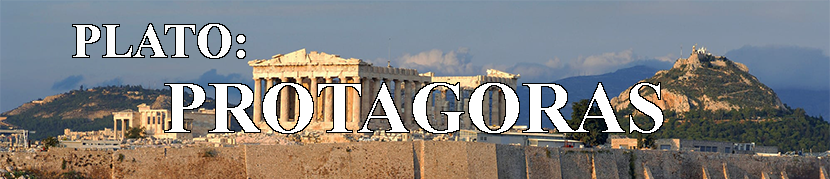 Plato's dialogue Protagoras