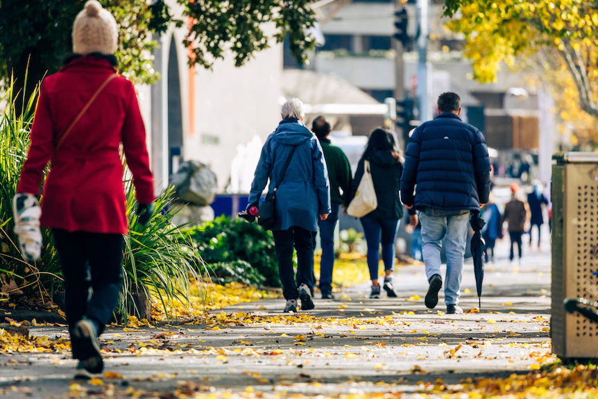 people walking