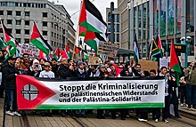Demonstration in Frankfurt