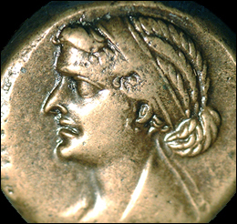 cleopatra coin