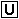 letter U